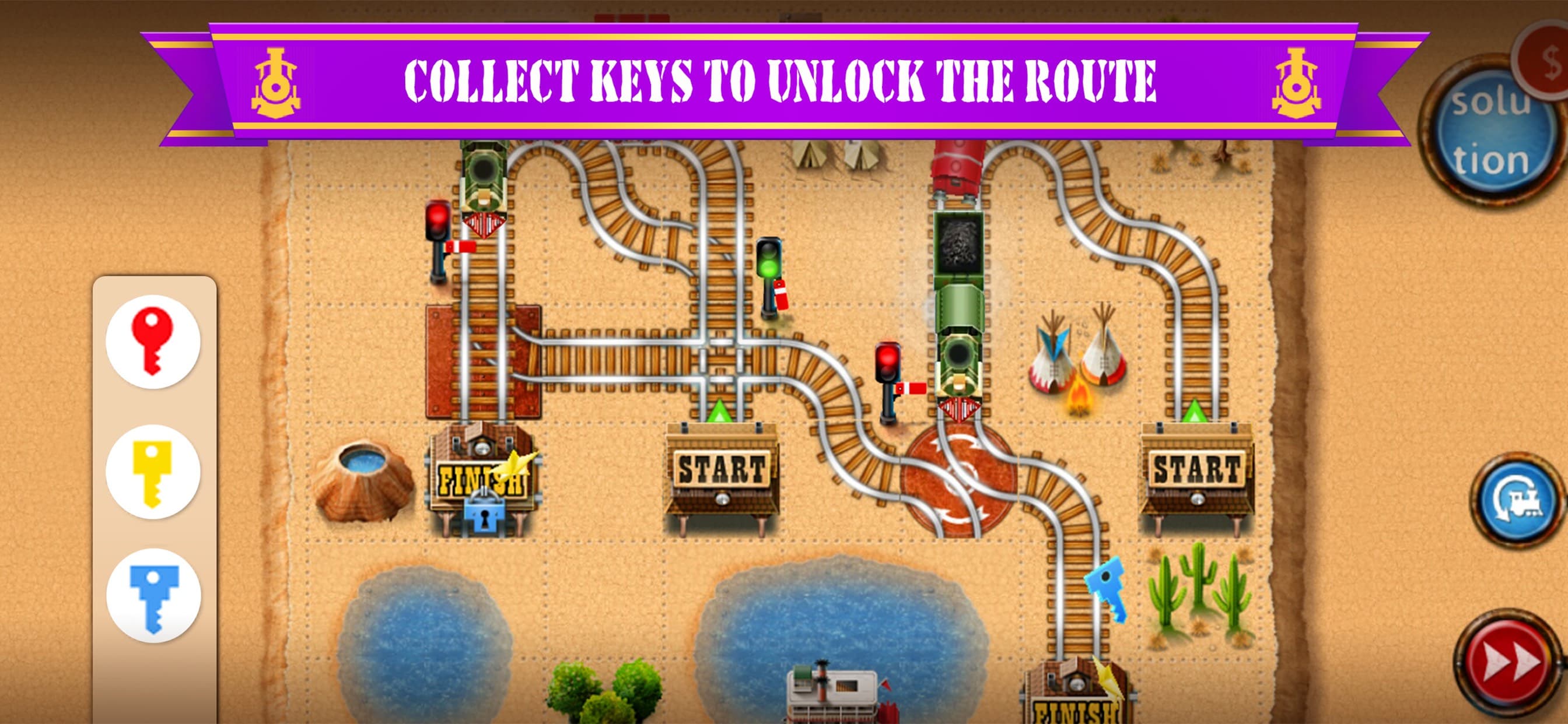 Rail Maze 2: Train puzzle game screenshot 5 - screenshot