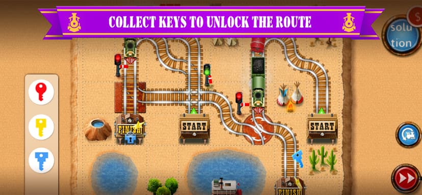 Rail Maze 2: Train puzzle game screenshot 5 - screenshot