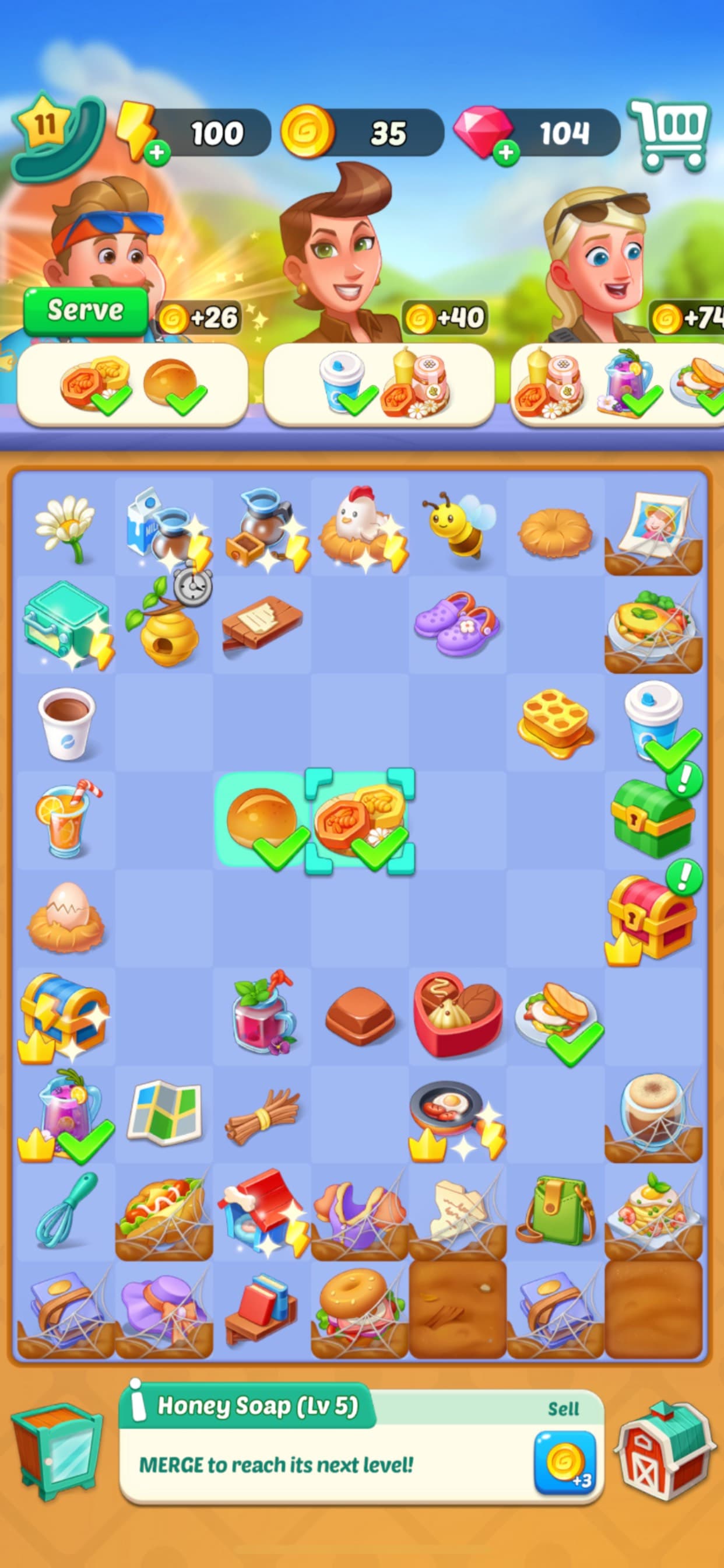 Mergetopia: Dragons & Story screenshot 5 - screenshot