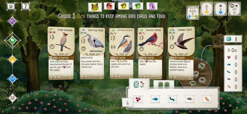 Wingspan: The Board Game screenshot 1 - screenshot