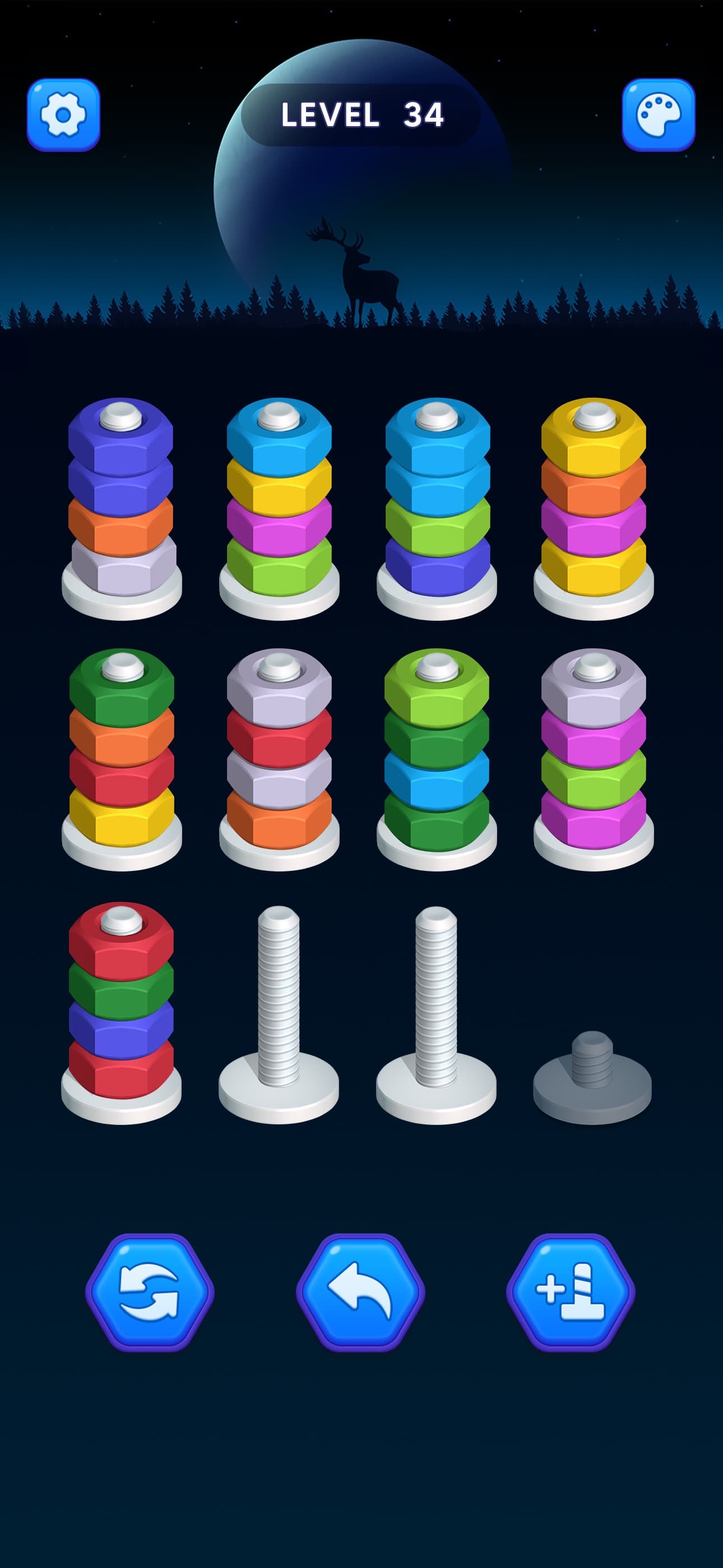 Nut Sort: Sorting Games screenshot 7 - screenshot