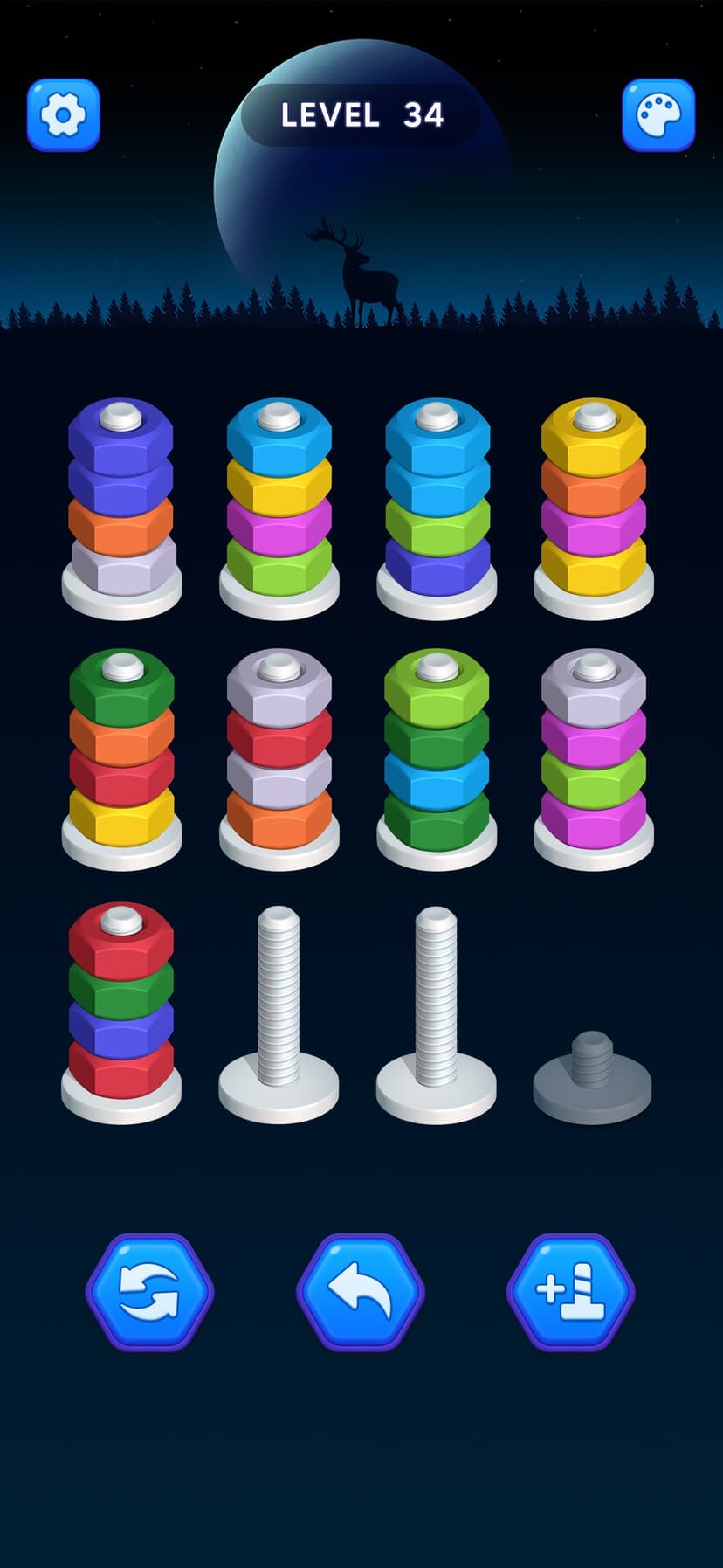 Nut Sort: Sorting Games screenshot 7 - screenshot