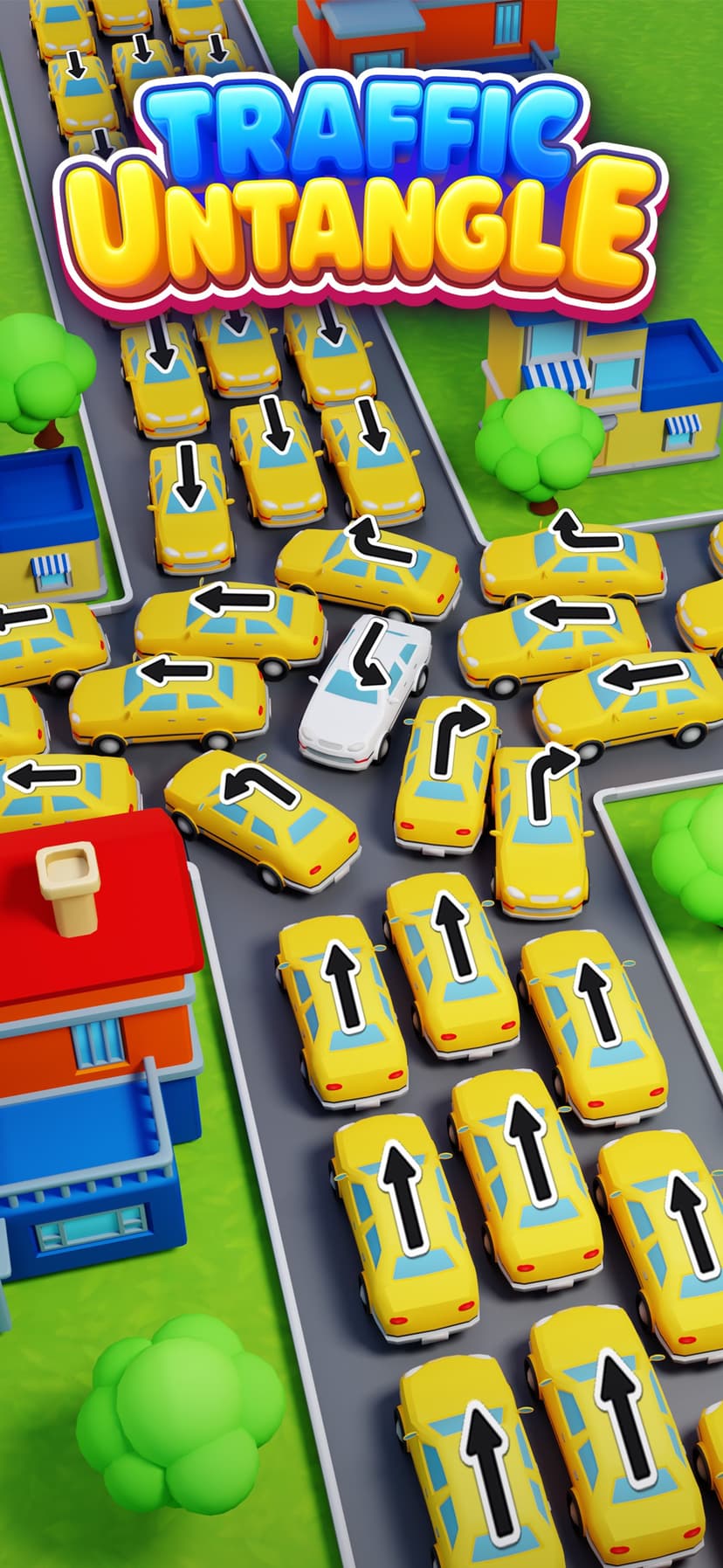 Traffic Untangle: Puzzle Roads screenshot 1 - screenshot