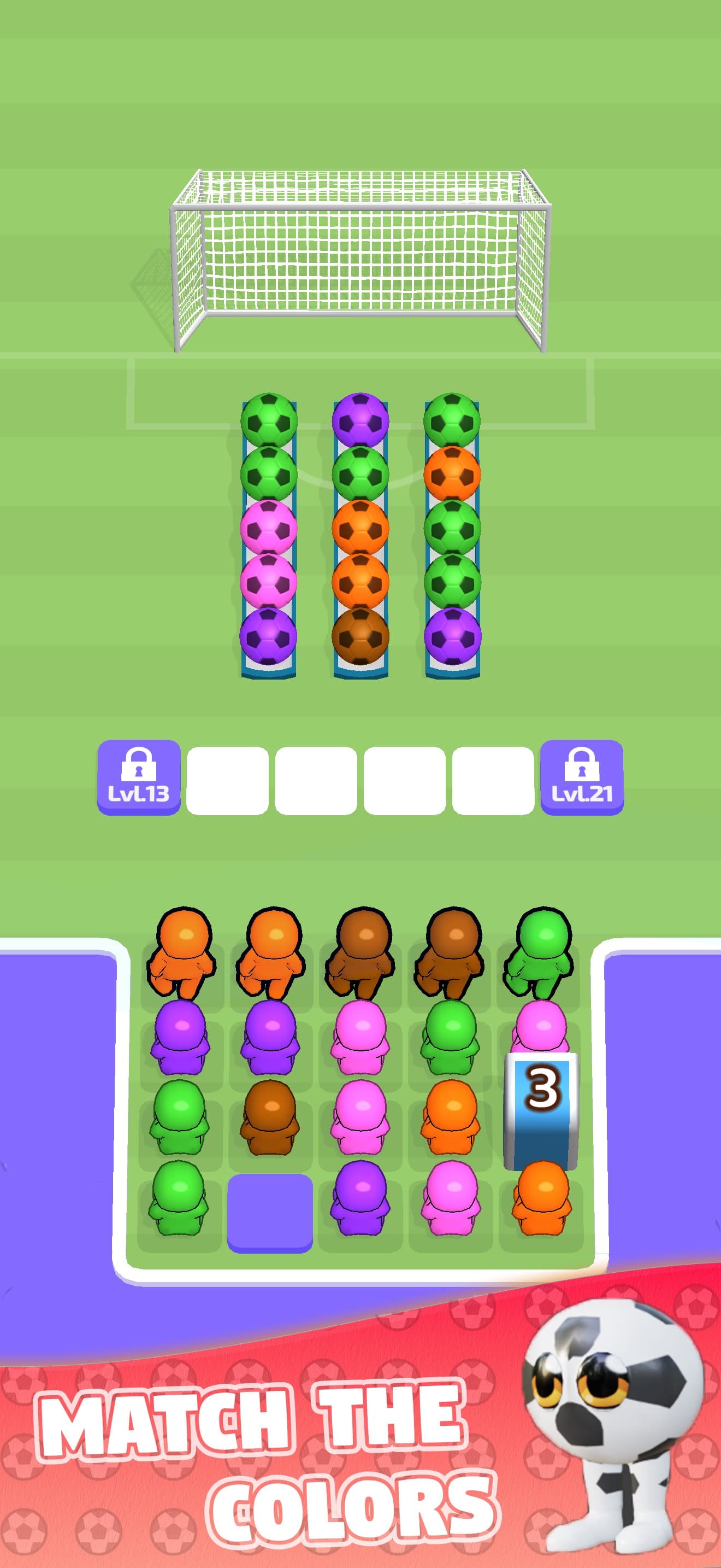 Basketball Jam: Colour Match screenshot 1 - screenshot