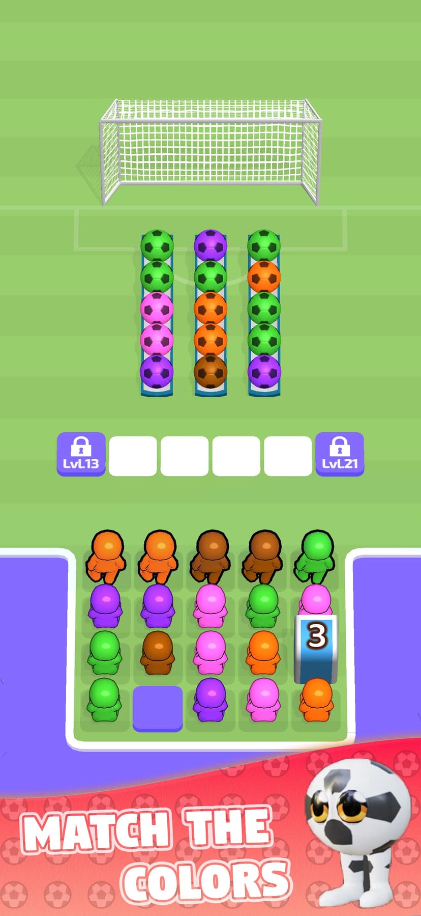 Basketball Jam: Colour Match screenshot 1 - screenshot