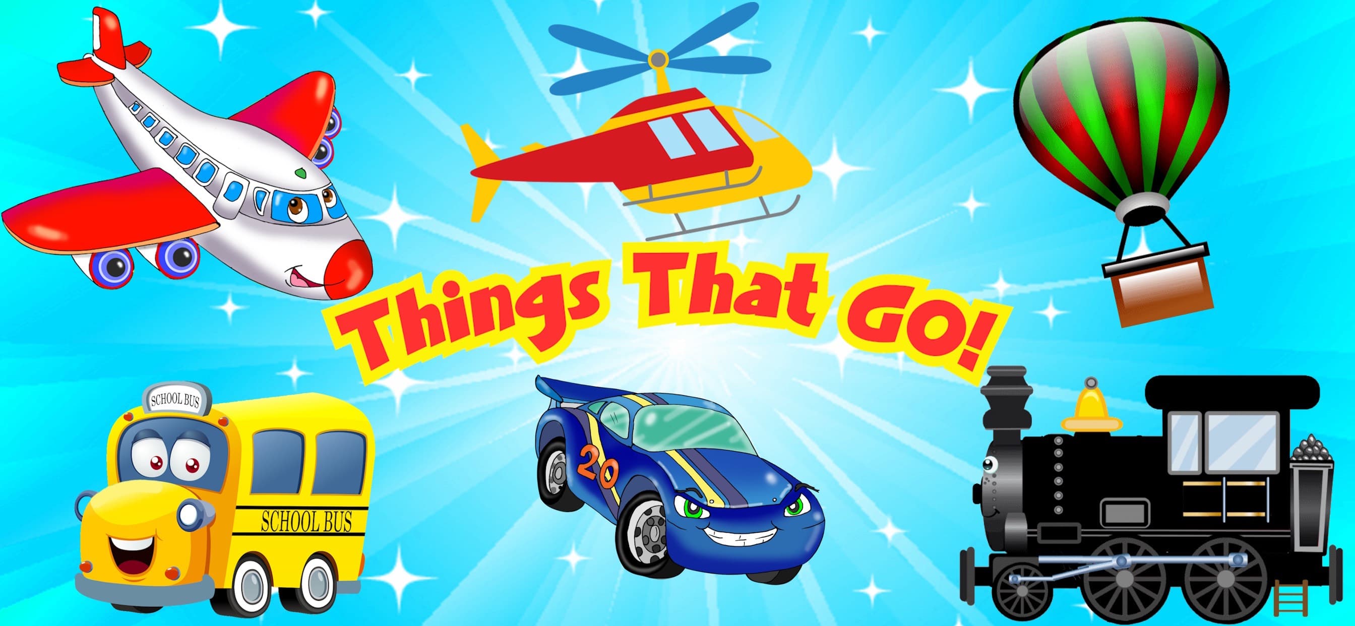 Things That Go! Vehicle Games screenshot 1 - screenshot
