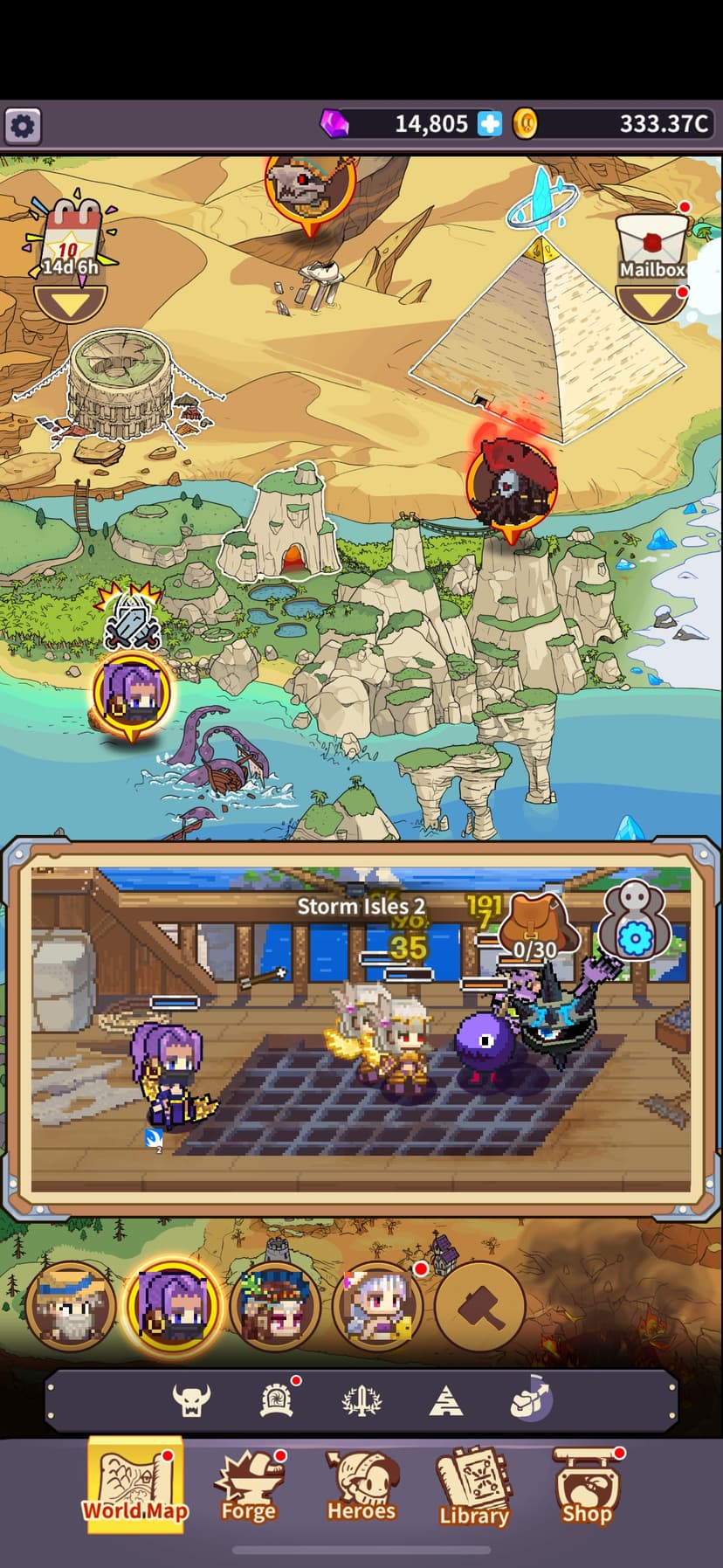 King Smith : Forgemaster Quest screenshot 4 - screenshot