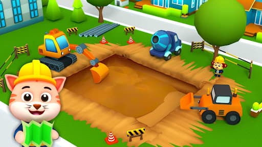 Build a House Bulldozer Games screenshot 2 - screenshot