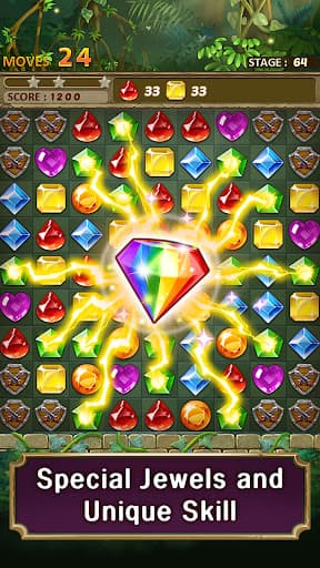 Jewels Jungle : Match 3 Puzzle screenshot 5 - screenshot