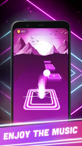Beat Tiles 3D: Music Game screenshot 1 - screenshot