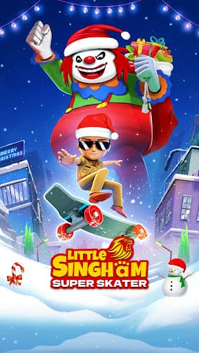 Little Singham Super Skater screenshot 1 - screenshot