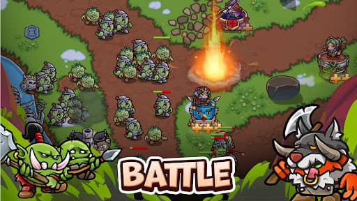Crazy Defense Heroes - TD Game screenshot 2 - screenshot