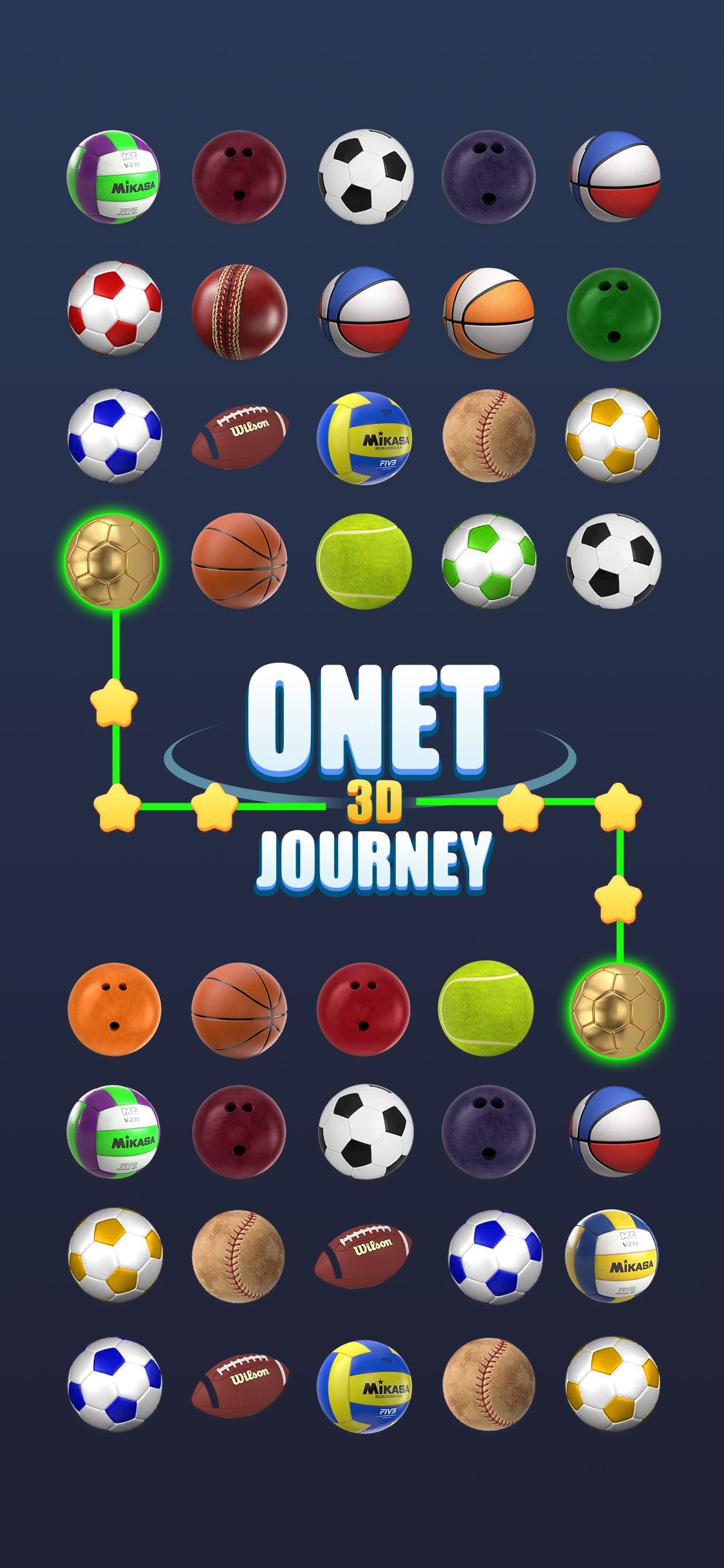 Onet 3D Journey - Link Puzzle screenshot 1 - screenshot