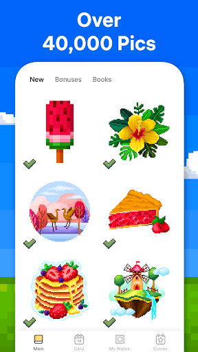 Pixel Art - Color by Number screenshot 2 - screenshot