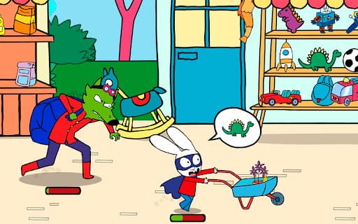 Simon Super Rabbit Vs Pr. Wolf screenshot 5 - screenshot