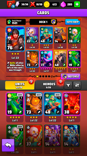 Black Deck - Card Battle CCG screenshot 3 - screenshot