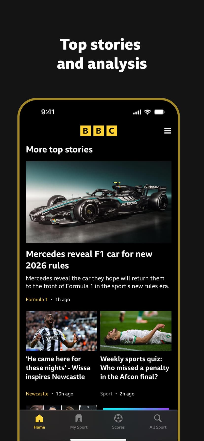 BBC Sport screenshot 2 - screenshot