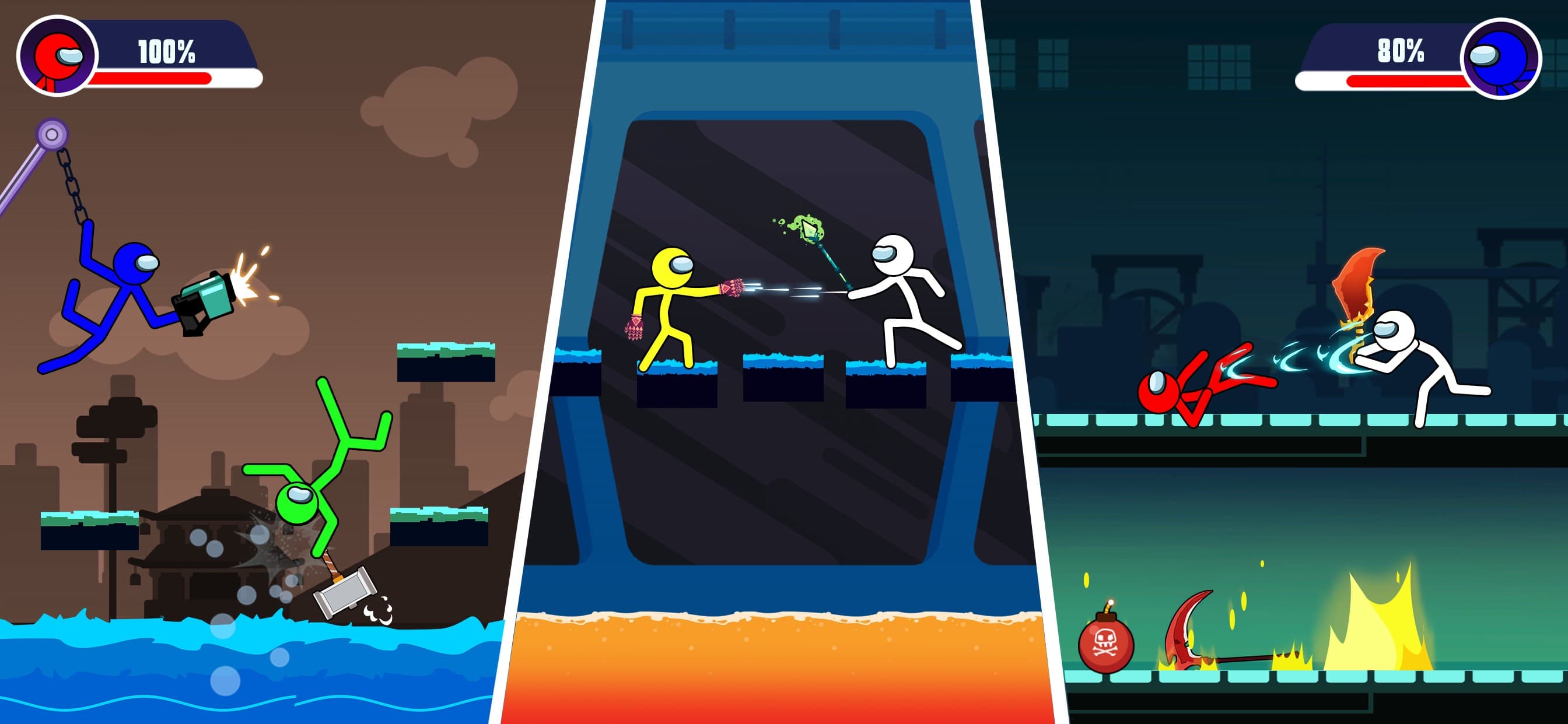Stickman Battle Fight Game screenshot 1 - screenshot