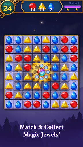 Jewels Magic: Mystery Match3 screenshot 1 - screenshot