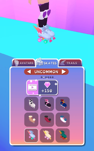 Sky Roller: Rainbow Skating screenshot 9 - screenshot