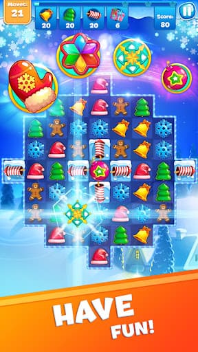 Christmas Sweeper 3 - Match 3 screenshot 3 - screenshot