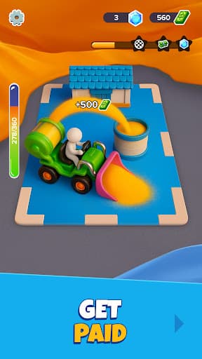Sand Miner: Idle Mining Game screenshot 2 - screenshot