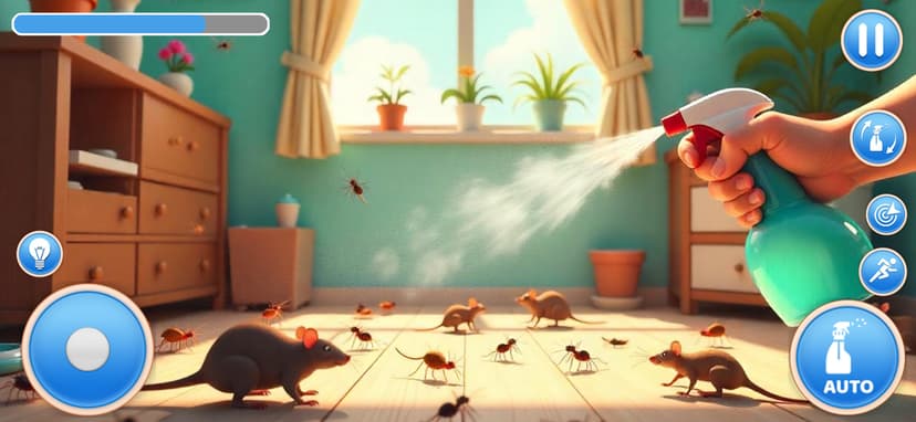 Pest & Bug Cleaning Games 3D screenshot 6 - screenshot