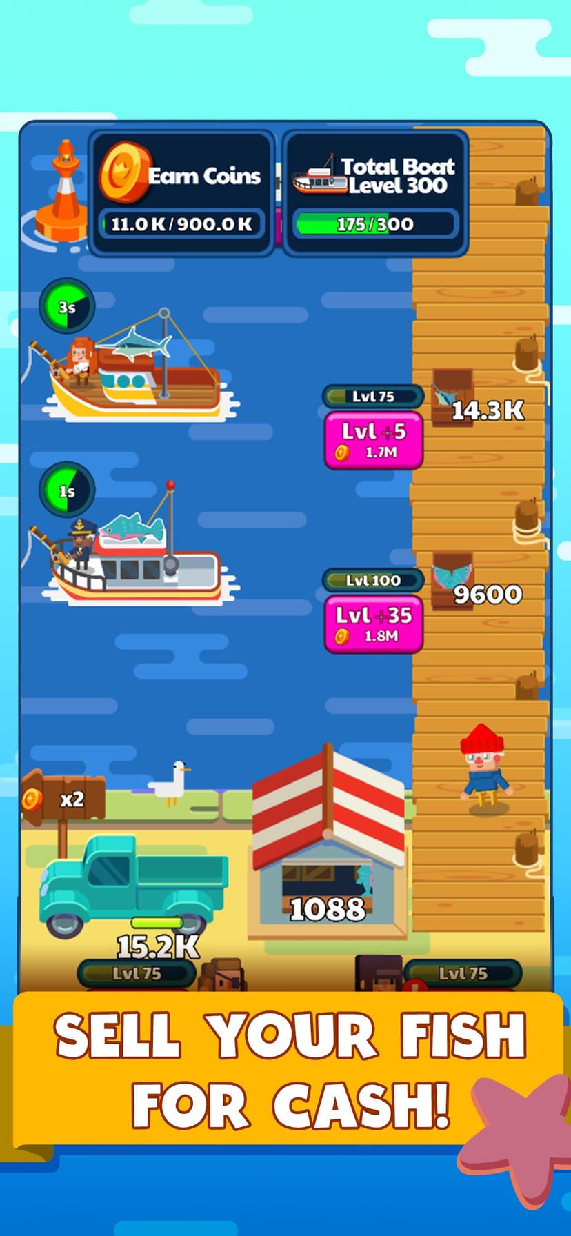 Idle Fishing Story screenshot 1 - screenshot