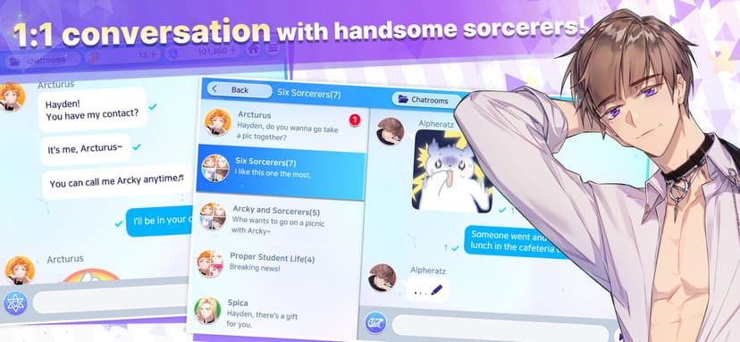 Arcana Twilight : Anime game screenshot 5 - screenshot