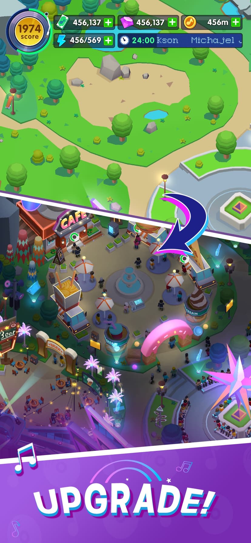 Idle Music Star Tycoon Games screenshot 4 - screenshot