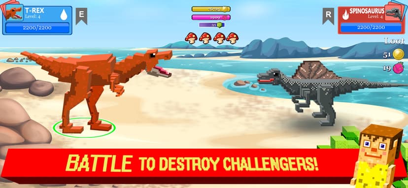 Jurassic Pixel Dinosaur Craft screenshot 2 - screenshot