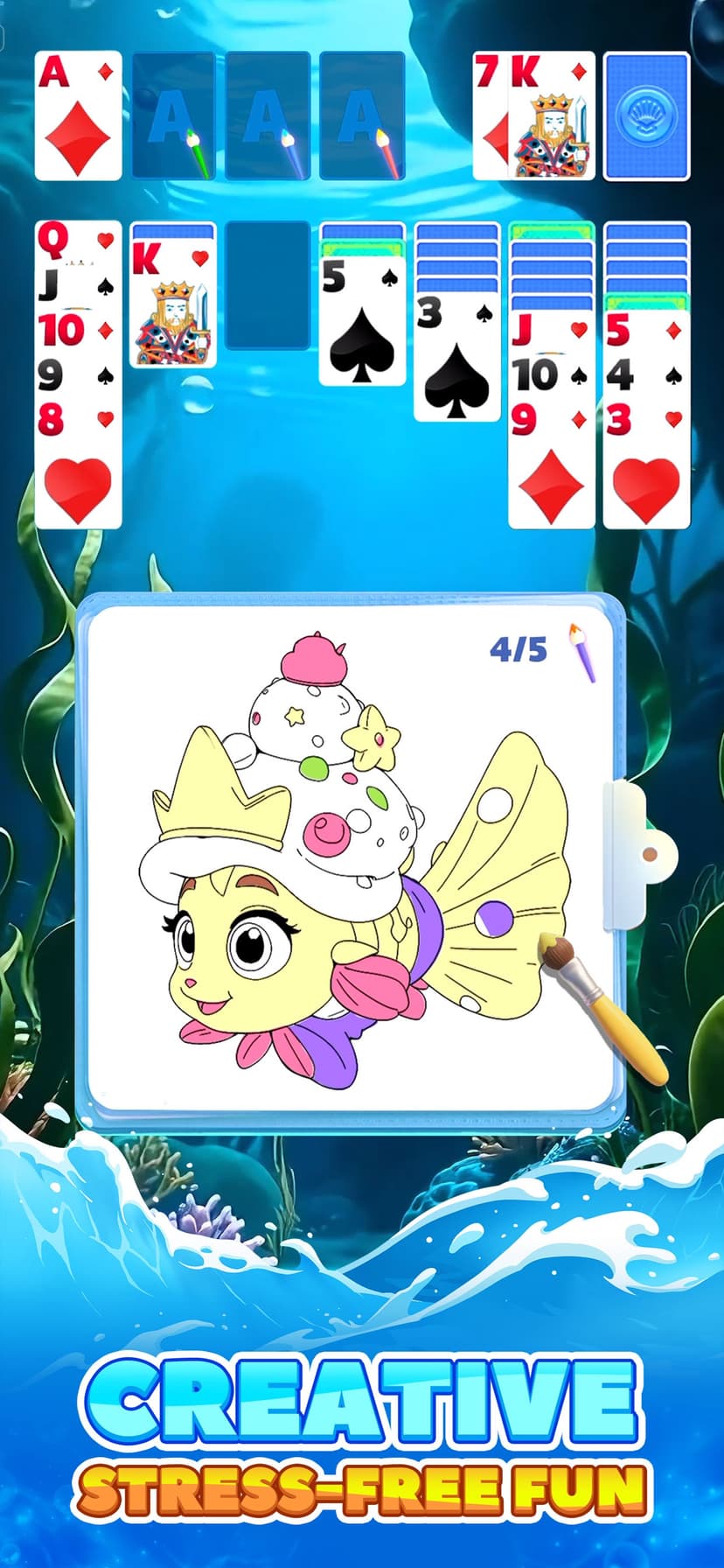 Solitaire FishStory screenshot 3 - screenshot