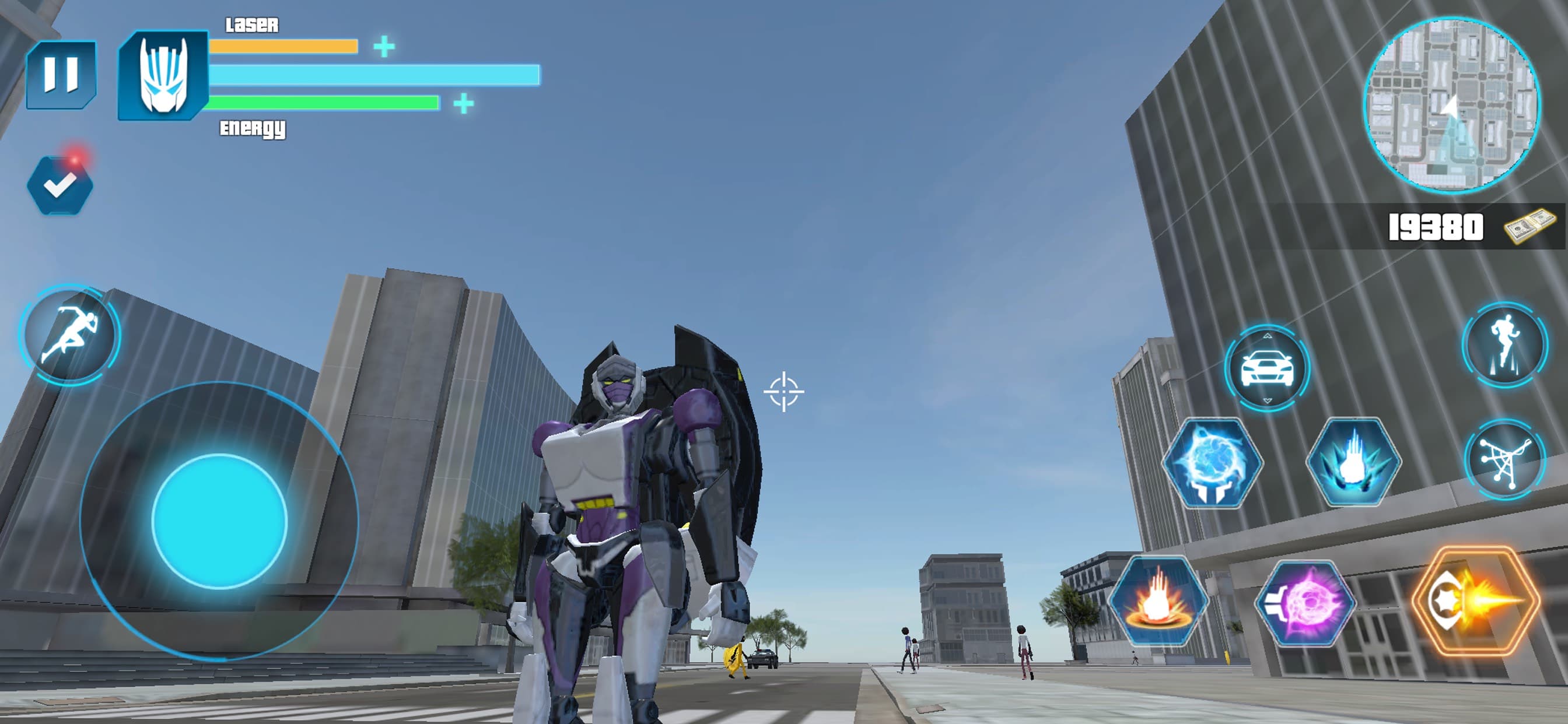 Robot Transform Car Simulator screenshot 1 - screenshot