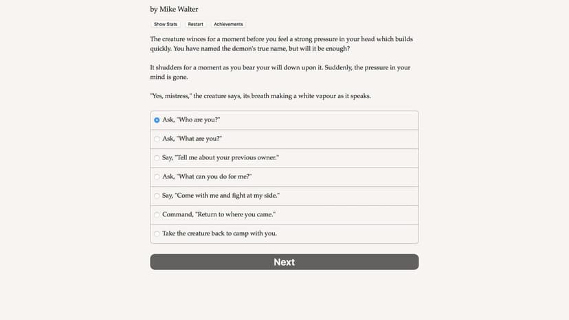 Null - screenshot