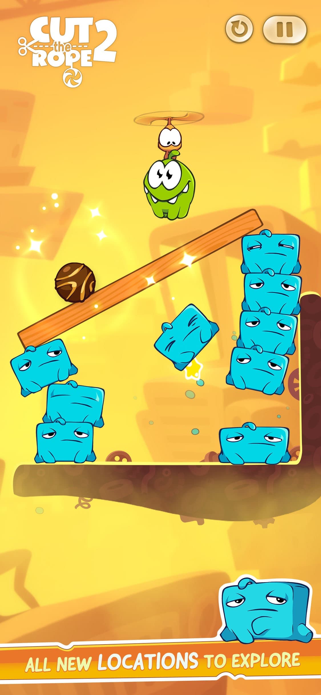 Cut the Rope 2: Om Nom's Quest screenshot 3 - screenshot