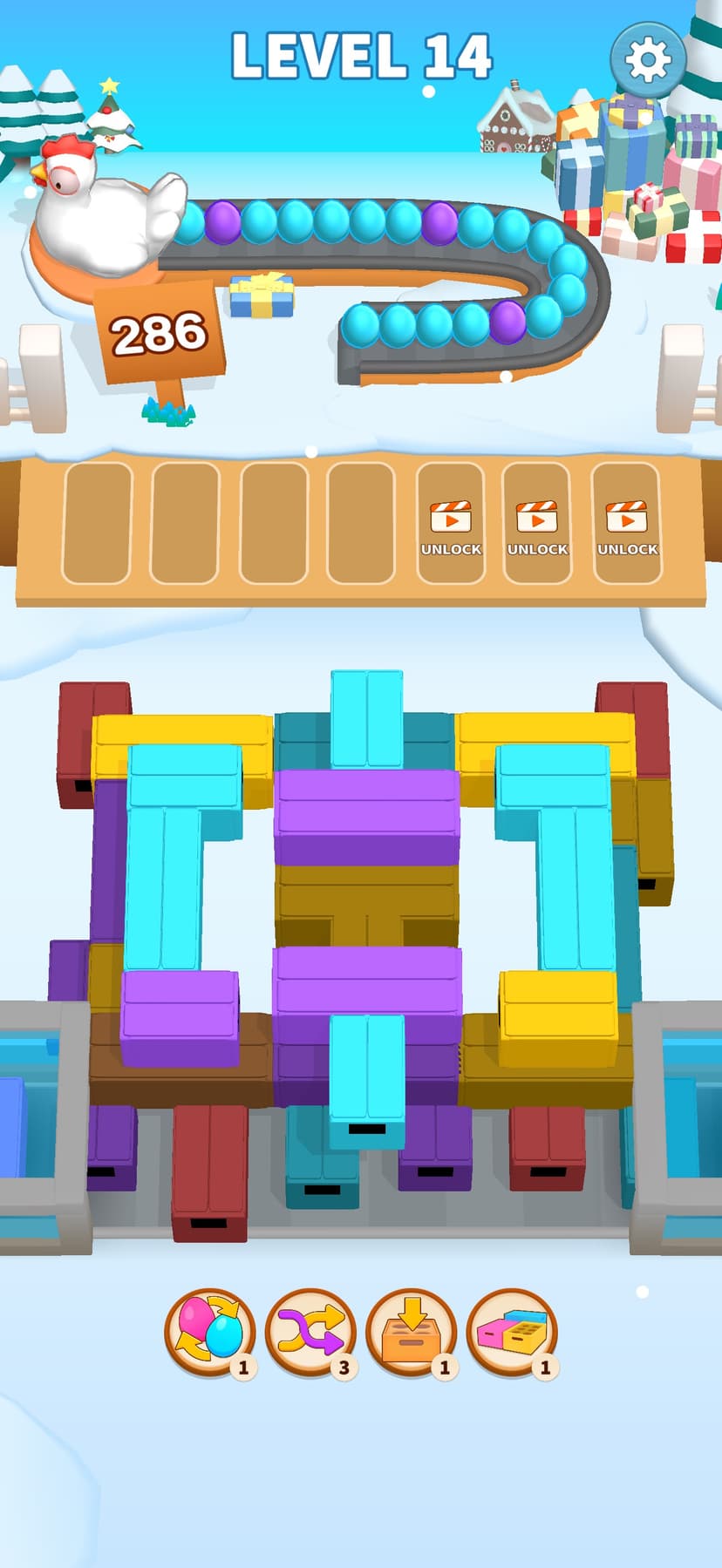 Egg Mania! - Packing Jam screenshot 3 - screenshot