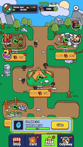Warriors Saga - Evolution Game screenshot 5 - screenshot