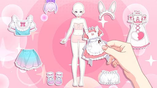 Rumi Dress up game screenshot 5 - screenshot