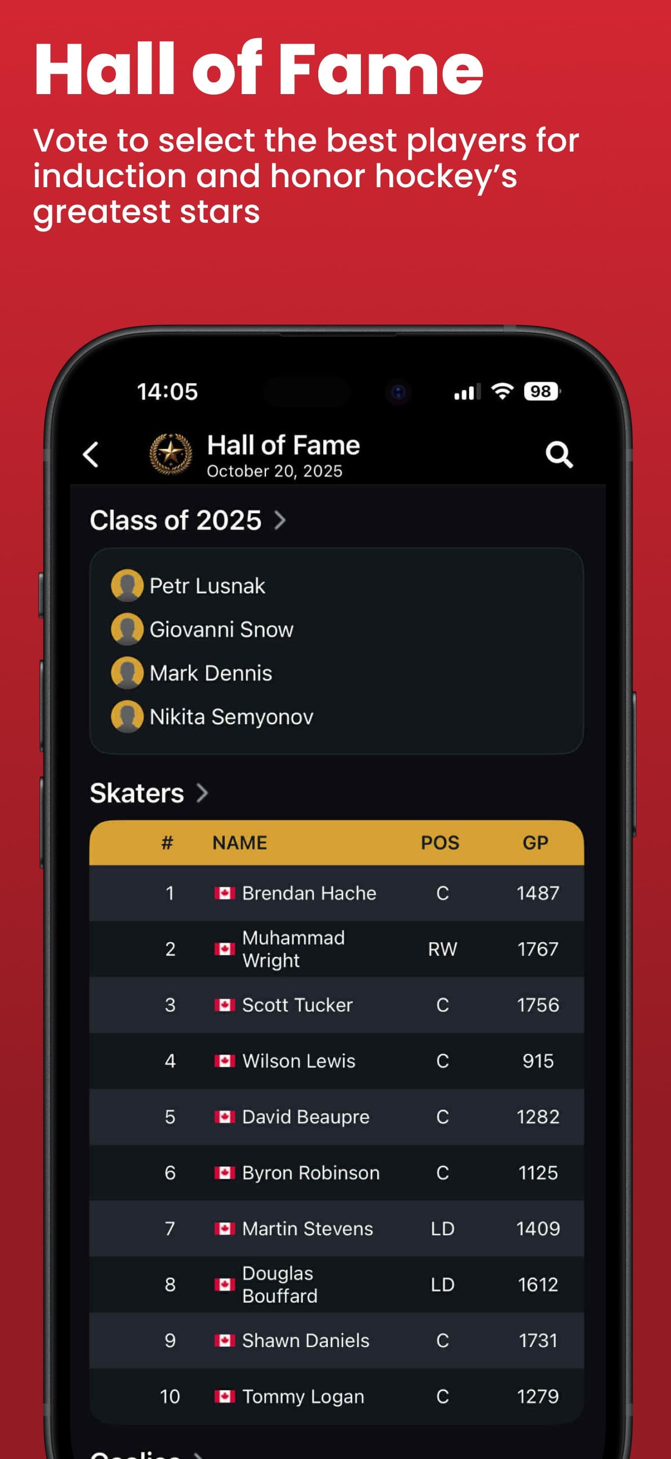 Hockey Legacy Manager 26 screenshot 5 - screenshot