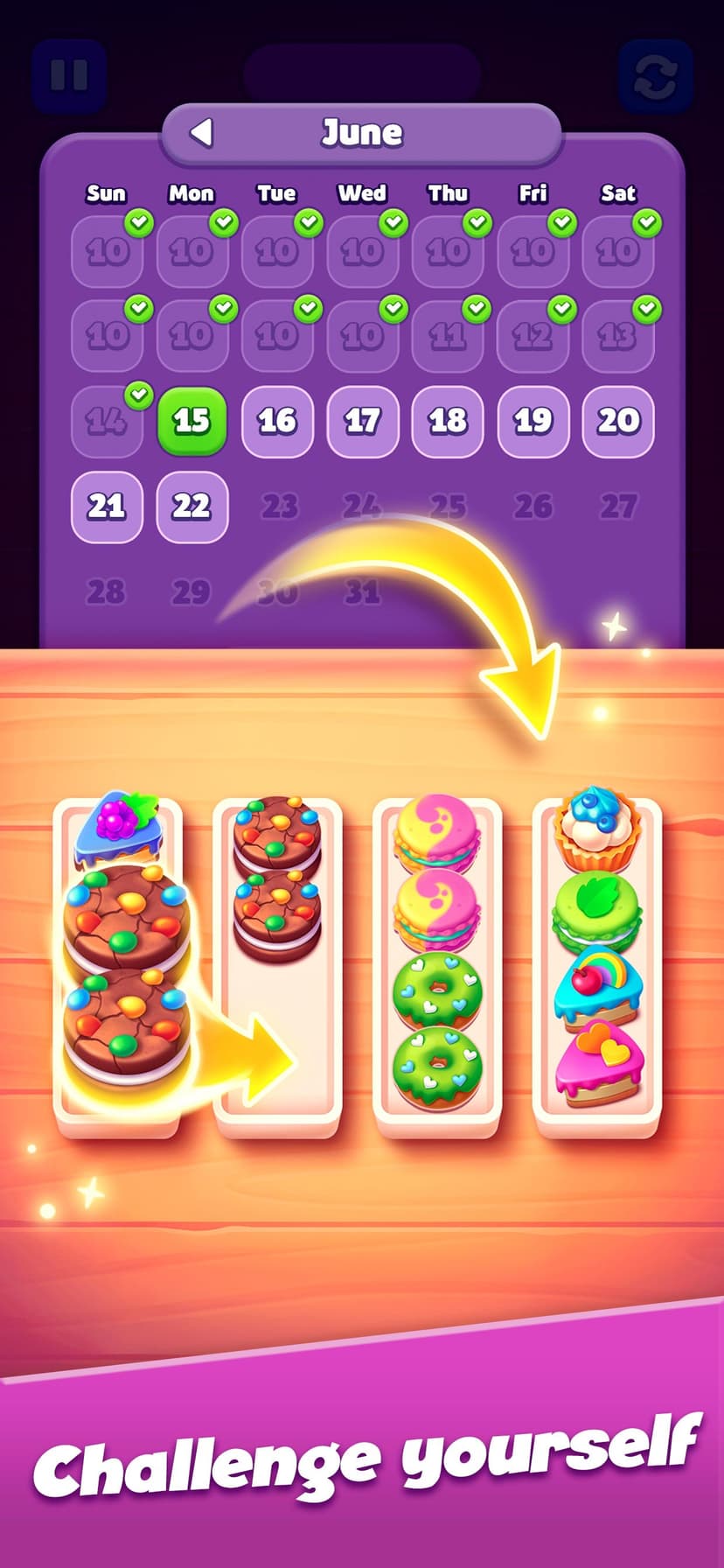 Sweet Sort: Color Sorting Game screenshot 6 - screenshot