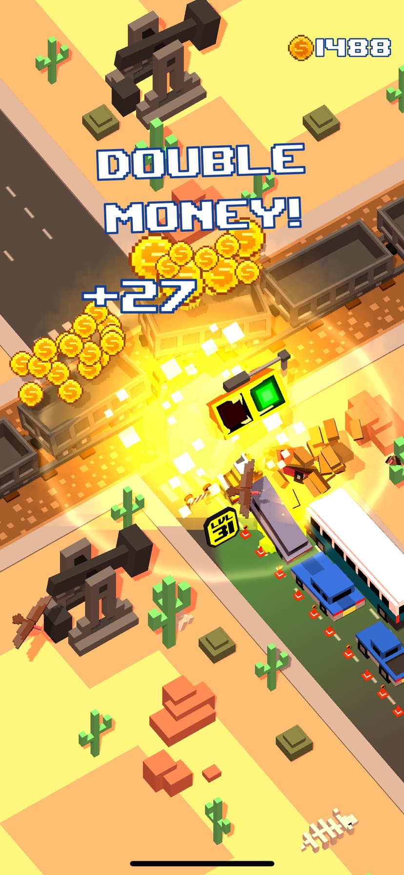 Crossy Crash Traffic Panic screenshot 3 - screenshot