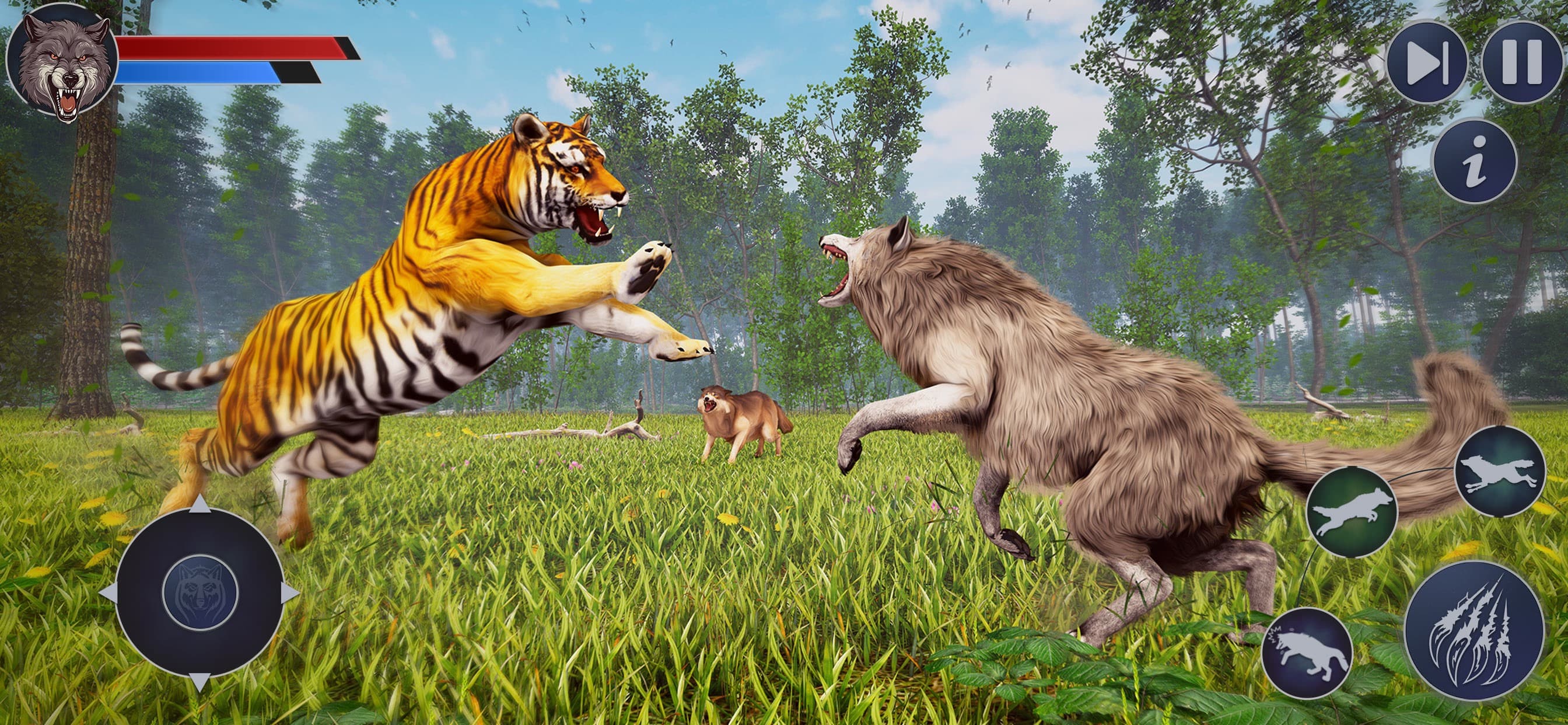 The Wild Wolf Life Simulator 2 screenshot 3 - screenshot