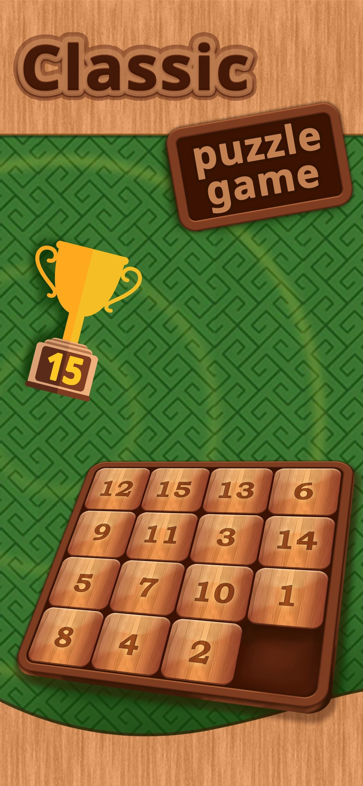15 Puzzle Challenge. screenshot 1 - screenshot
