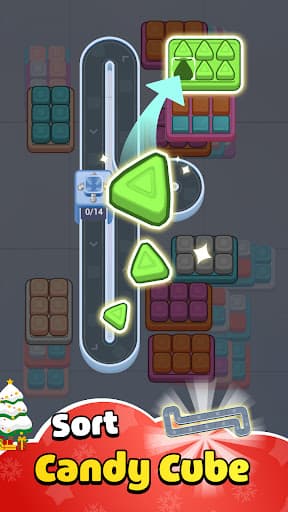 Candy Sort: Cat Color Puzzle screenshot 2 - screenshot