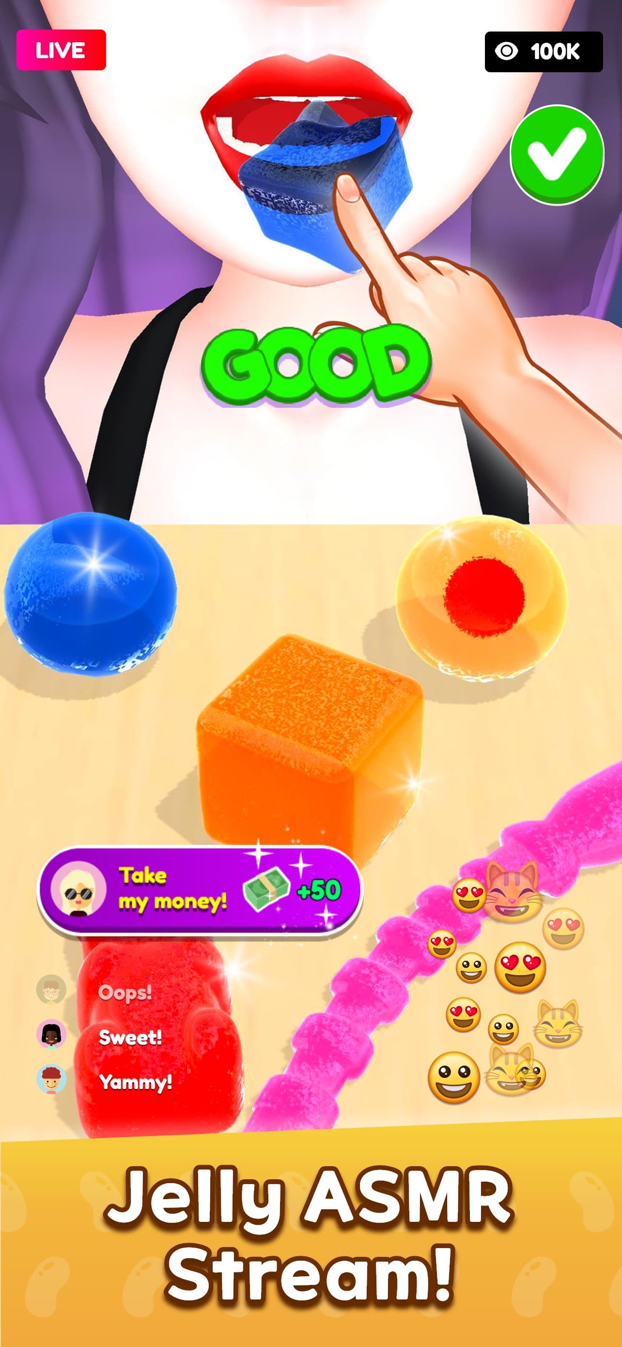 ASMR Rainbow Jelly screenshot 4 - screenshot