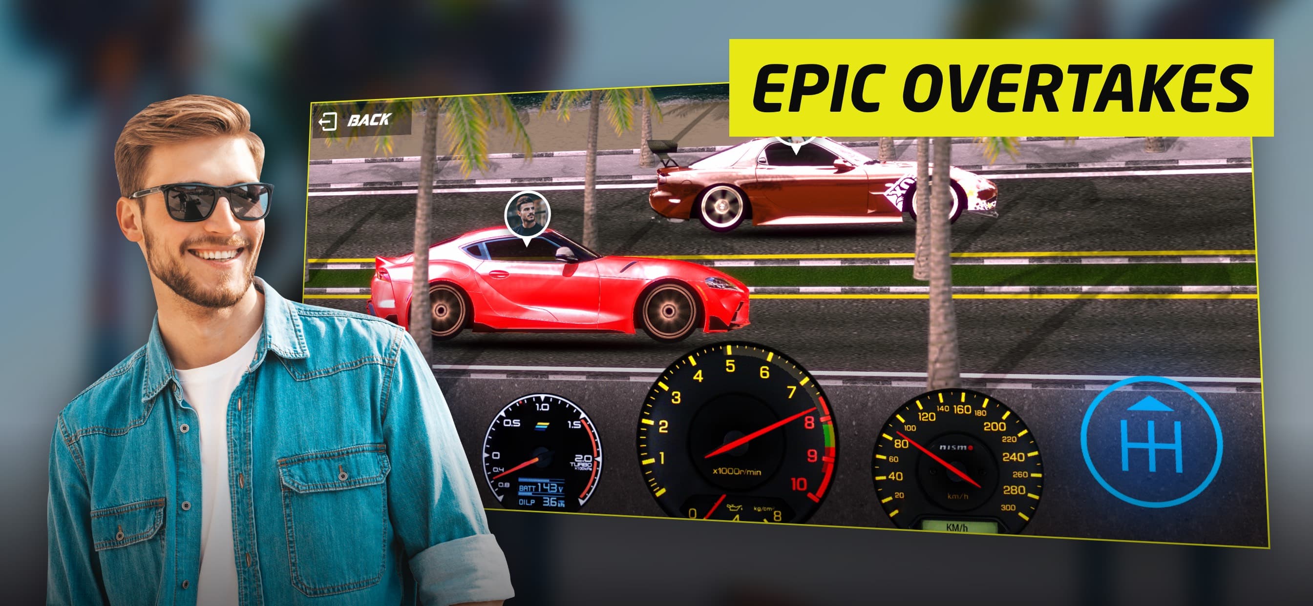 JDM Tuner Racing - Drag Race screenshot 1 - screenshot