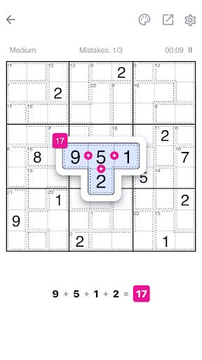 Killer Sudoku - Sudoku Puzzle screenshot 1 - screenshot