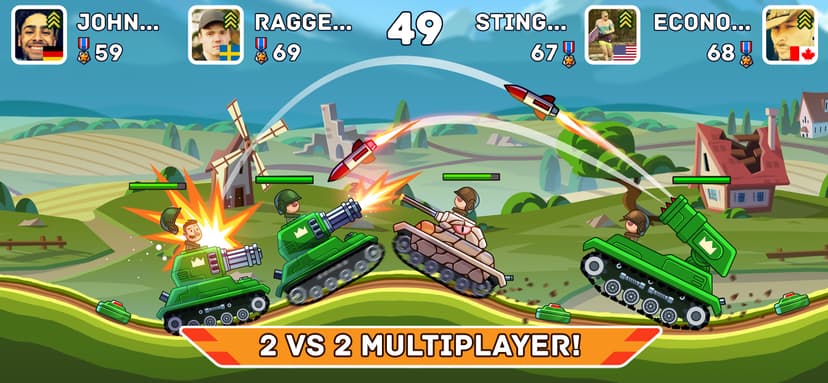 Hills of Steel screenshot 1 - screenshot