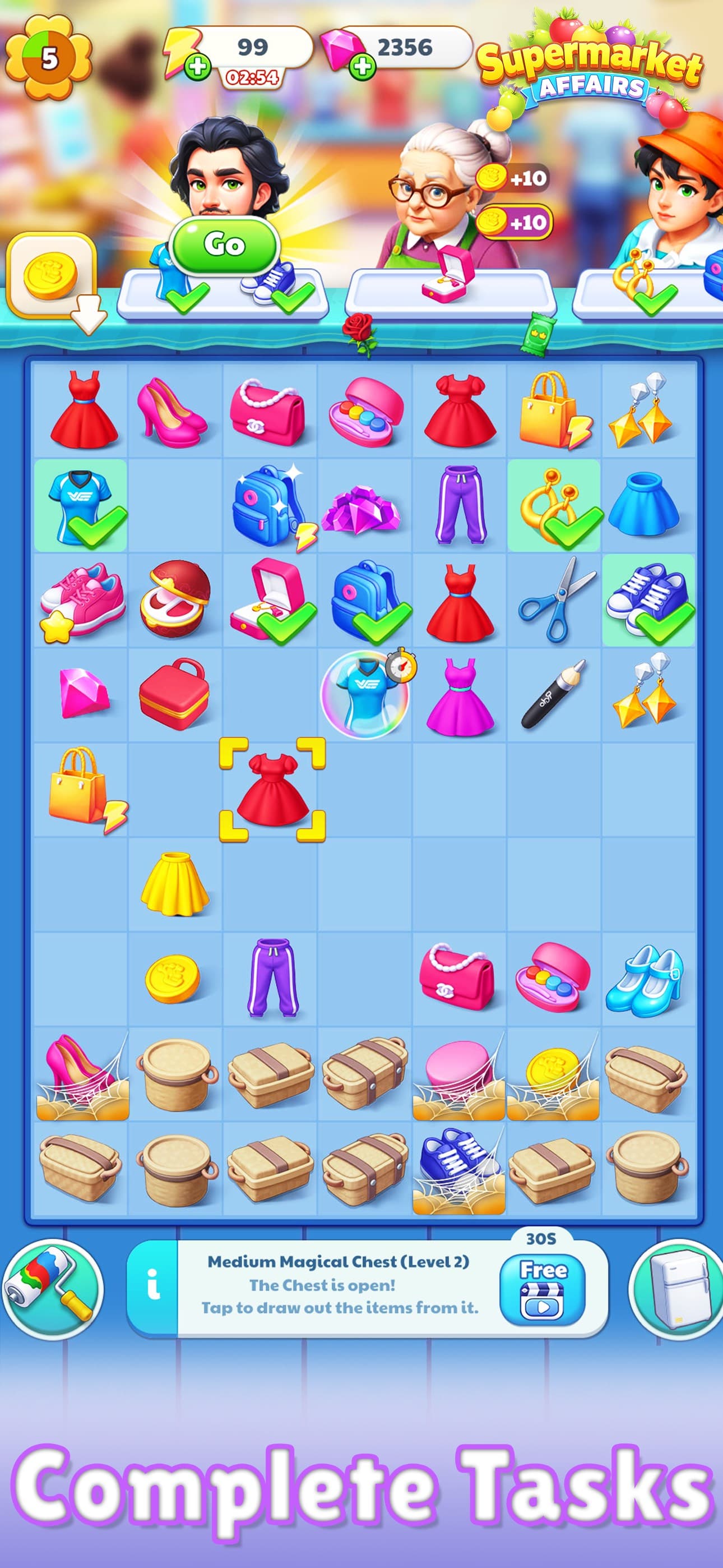 Supermarket Affairs - Merge screenshot 4 - screenshot