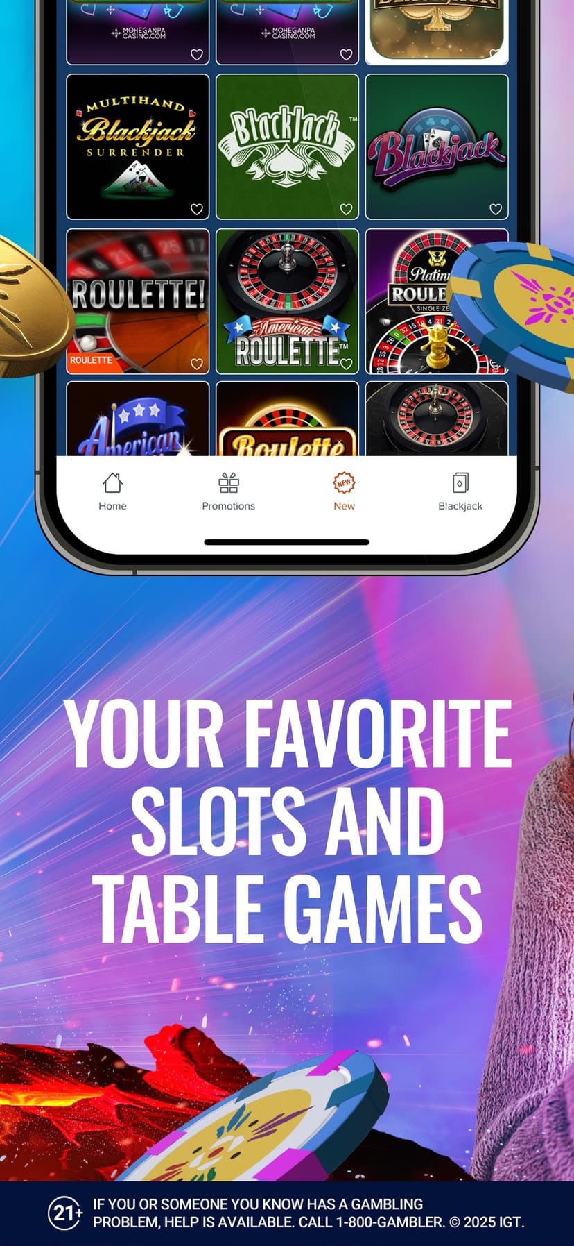 MoheganPACasino.com App screenshot 4 - screenshot
